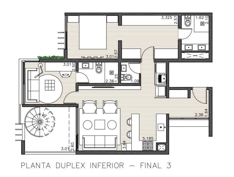 Final 3 Duplex inferior