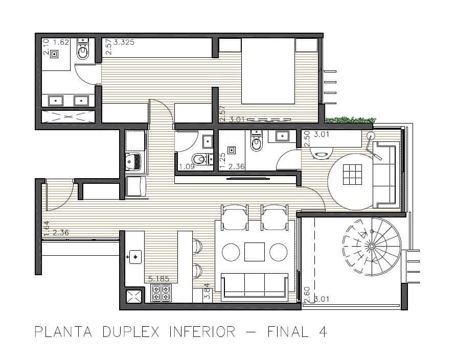 Final 4 Duplex Inferior