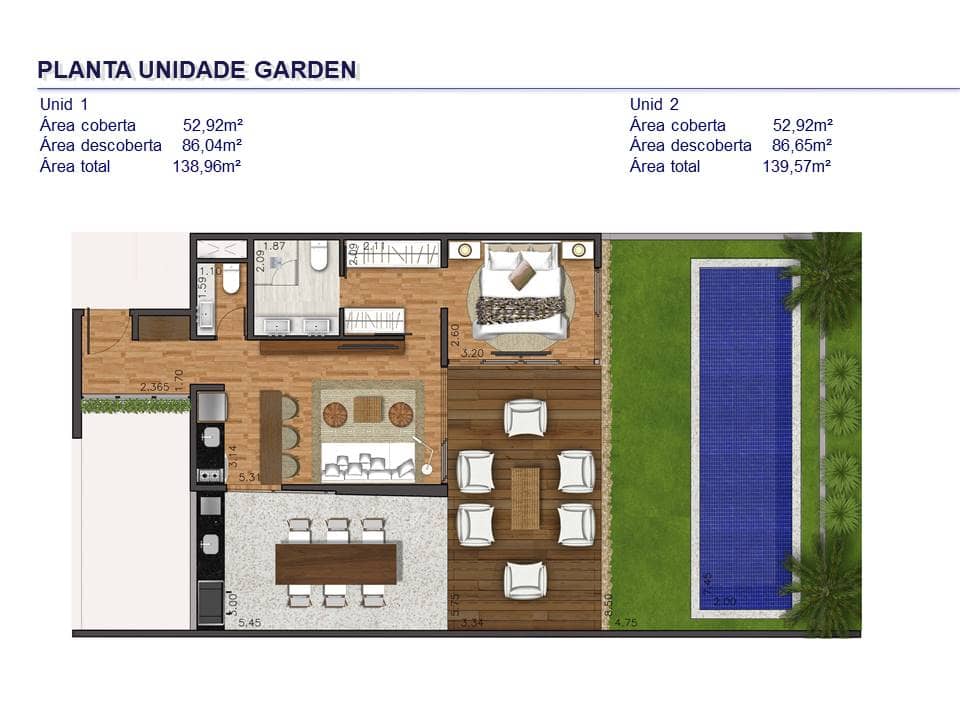 PLANTA UNIDADE GARDEN
